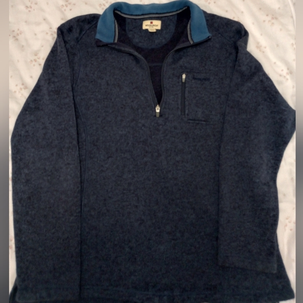 🖤🍂 Woolrich Quarter Zip - Picture 1 of 12